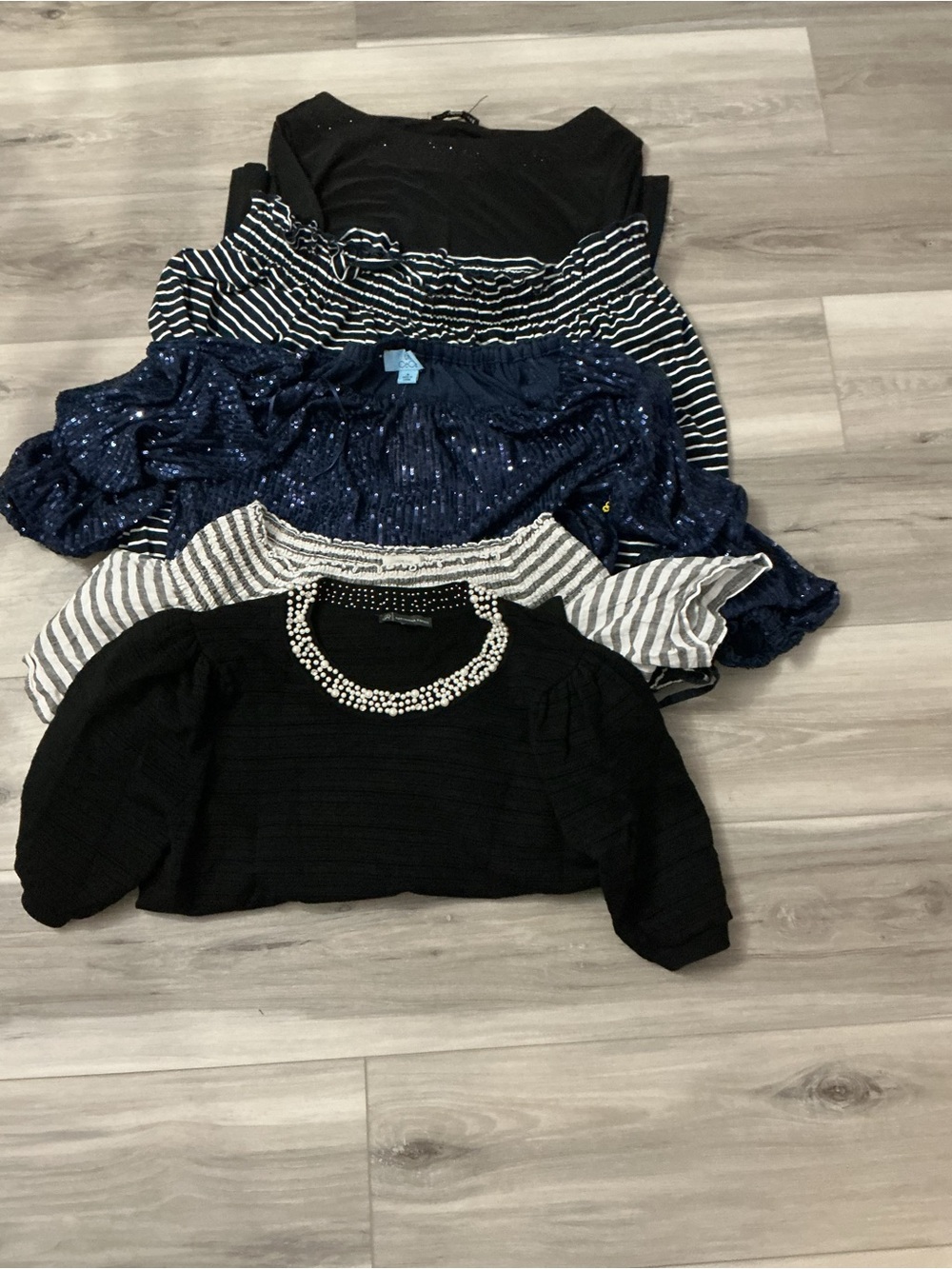 Ten Size Medium Tops